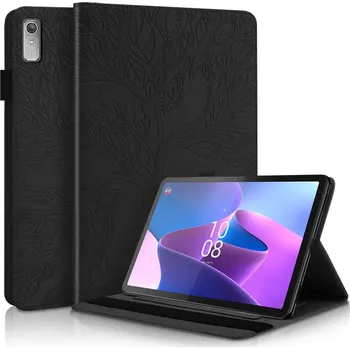 Pouzdro na tablet Speciální Obal S Rytinou Na Lenovo Tab P11 2Nd Barva: Černá