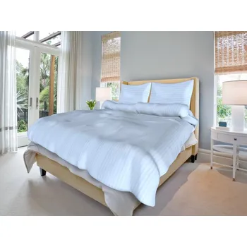 Povlečení Bavlněné povlečení Atlas grádl modrý Velikost: 70x90, 140x220cm, knoflík