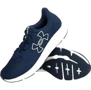 Pánská běžecká obuv Pánská běžecká obuv Under Armour Charged Pursuit 3 Big Logo modrá