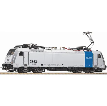 Modelová železnice PIKO 21670 H0 Elektrická lokomotiva BR186, RAILPOOL, Ep.VI, DCC ZVUK PI21670