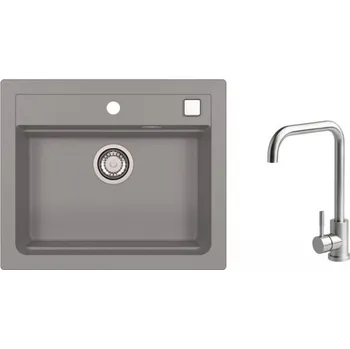 Granitový dřez Alveus SET ATROX 30/81 + BATERIE ANGEL + 5 % sleva v košíku s kódem SLEVA5