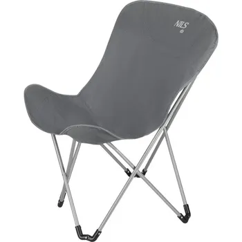 kempingová židle Nils Camp NC3051, šedá