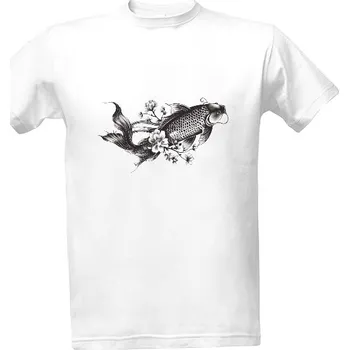 Pánská móda Tričko s potiskem Ryba koi kapr pánské