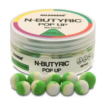 Boilies HALDORADO N-Butyric Pop Up Method N-Butyric Česnek 9,11mm 30g (HALDORADO N-Butyric Pop Up Method N-Butyric Česnek 9,11mm 30g)