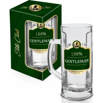 Sklenice Půllitr - Gentleman