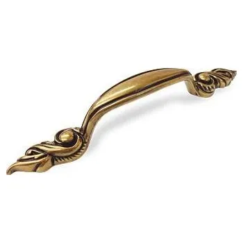 Nábytkové kování Úchytka na nábytek VALENZIA, kovová, starozlatá, délka 165 mm 15117Z09600.07