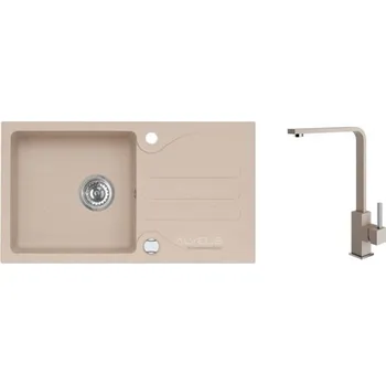 Granitový dřez Alveus SET Galapagos 30 - 55+ BATERIE AFRA/55 + 5 % sleva v košíku s kódem SLEVA5