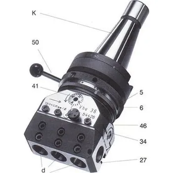 Vyvrtávací hlava 242372 Vhu 125-B /201.306/ HS-A-00406