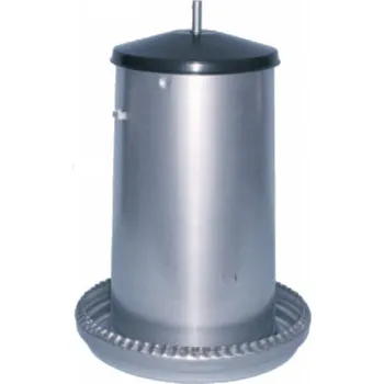 krmítko pro hospodářská zvířata Krmítko tubusové závěsné plechové Objem: 25 l