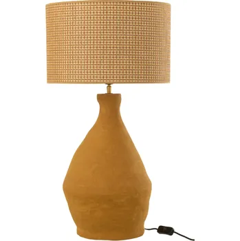 Lampička Žlutá stolní lampa J-line Machos