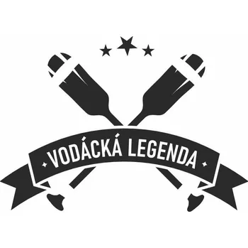 Obraz VODÁCKÁ LEGENA pískování obrázku (Pískování obrázku na sklo z naší nabídky)