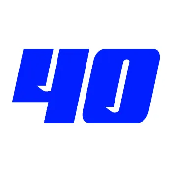 Polep vozidla Startovní číslo 40 typ 6 (19 - modrá dynamic) SAMOLEPKA NA AUTO, NÁLEPKA, FÓLIE, POLEP, TUNING, VLASTNÍ TEXT, TISK, AUTOSAMOLEPKY.cz, POLEPY, OBRÁZEK, LOGO, 3D STICKERS