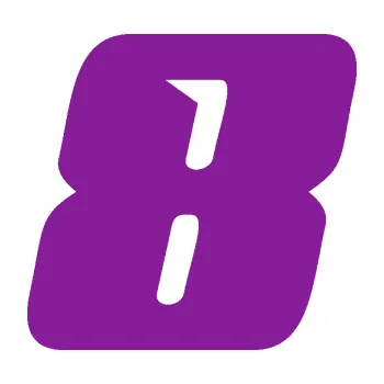 Polep vozidla SAMOLEPKA Startovní číslo 8 typ 6 (14 - fialová) NA AUTO, NÁLEPKA, FÓLIE, POLEP, TUNING, VLASTNÍ TEXT, TISK, AUTOSAMOLEPKY.cz, POLEPY, OBRÁZEK, LOGO, SAMOLEPKY