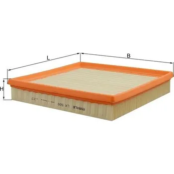 Vzduchový filtr Vzduchový filtr KNECHT LX 500