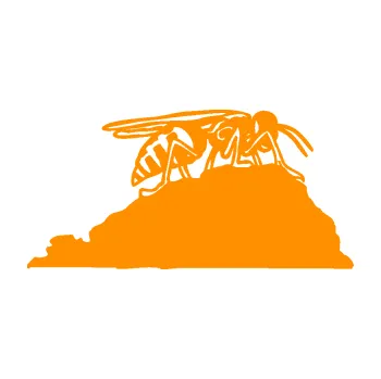 Samolepící dekorace SAMOLEPKA Vosa 002 pravá (06 - oranžová) NA AUTO, NÁLEPKA, FÓLIE, POLEP, TUNING, VLASTNÍ TEXT, TISK, AUTOSAMOLEPKY.cz, POLEPY, OBRÁZEK, LOGO, SAMOLEPKY