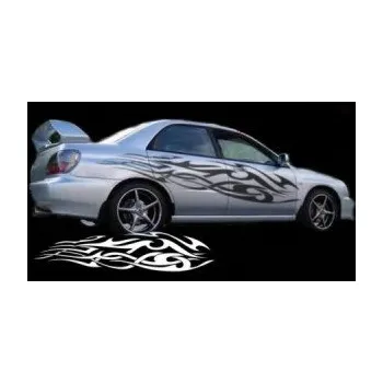 Polep vozidla SAMOLEPKA Samolepka na bok tattoo 046 (19 - modrá dynamic) NA AUTO, NÁLEPKA, FÓLIE, POLEP, TUNING, VLASTNÍ TEXT, TISK, AUTOSAMOLEPKY.cz, POLEPY, OBRÁZEK, LOGO, SAMOLEPKY