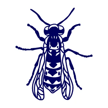 Samolepící dekorace SAMOLEPKA Vosa 005 (23 - tmavě modrá) NA AUTO, NÁLEPKA, FÓLIE, POLEP, TUNING, VLASTNÍ TEXT, TISK, AUTOSAMOLEPKY.cz, POLEPY, OBRÁZEK, LOGO, SAMOLEPKY