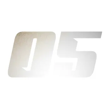 Polep vozidla SAMOLEPKA Startovní číslo 05 typ 6 (82 - odrazková reflexní bílá) NA AUTO, NÁLEPKA, FÓLIE, POLEP, TUNING, VLASTNÍ TEXT, TISK, AUTOSAMOLEPKY.cz, POLEPY, OBRÁZEK, LOGO, SAMOLEPKY