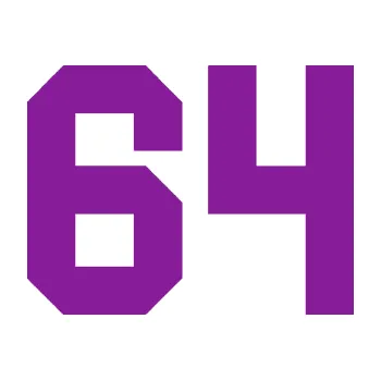 Polep vozidla Startovní číslo 64 (14 - fialová) SAMOLEPKA NA AUTO, NÁLEPKA, FÓLIE, POLEP, TUNING, VLASTNÍ TEXT, TISK, AUTOSAMOLEPKY.cz, POLEPY, OBRÁZEK, LOGO, 3D STICKERS