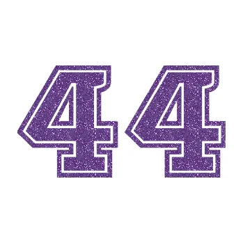 Polep vozidla SAMOLEPKA Startovní číslo 44 typ 5 (87 - Ultra Metalic fialová) NA AUTO, NÁLEPKA, FÓLIE, POLEP, TUNING, VLASTNÍ TEXT, TISK, AUTOSAMOLEPKY.cz, POLEPY, OBRÁZEK, LOGO, SAMOLEPKY