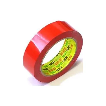 Lepicí páska Nartape lepící páska šíře 38 mm, návin 66 m, červe