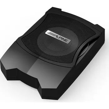 Elektronika Alpine PWE-V80 - Aktivní plochý subwoofer pod sedadlo, 160 W max