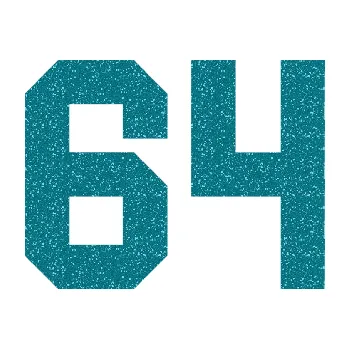 Polep vozidla Startovní číslo 64 (92 - Ultra Metalic tyrkysová) SAMOLEPKA NA AUTO, NÁLEPKA, FÓLIE, POLEP, TUNING, VLASTNÍ TEXT, TISK, AUTOSAMOLEPKY.cz, POLEPY, OBRÁZEK, LOGO, 3D STICKERS