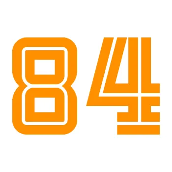 Polep vozidla Startovní číslo 84 typ 7 (06 - oranžová) SAMOLEPKA NA AUTO, NÁLEPKA, FÓLIE, POLEP, TUNING, VLASTNÍ TEXT, TISK, AUTOSAMOLEPKY.cz, POLEPY, OBRÁZEK, LOGO, 3D STICKERS