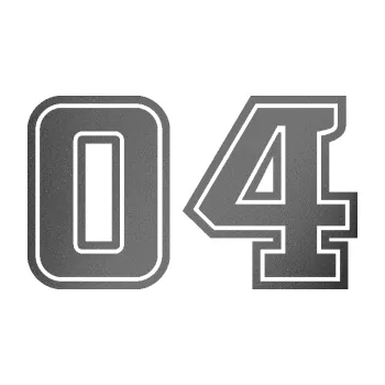Polep vozidla Startovní číslo 04 typ 5 (41 - grafitová metalíza) SAMOLEPKA NA AUTO, NÁLEPKA, FÓLIE, POLEP, TUNING, VLASTNÍ TEXT, TISK, AUTOSAMOLEPKY.cz, POLEPY, OBRÁZEK, LOGO, 3D STICKERS