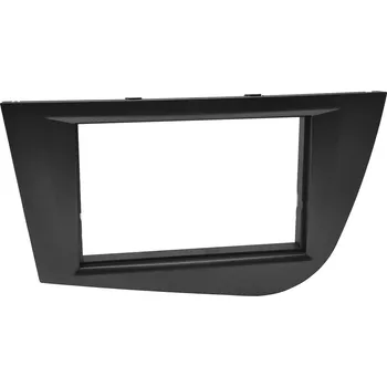 Autorádio Adaptér 2ISO rádia SEAT Leon (05-10) - černý<br />Výrobce: - 372290 1ISO