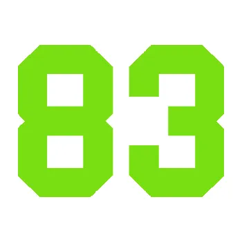 Polep vozidla Startovní číslo 83 (04 - zelená kawasaki) SAMOLEPKA NA AUTO, NÁLEPKA, FÓLIE, POLEP, TUNING, VLASTNÍ TEXT, TISK, AUTOSAMOLEPKY.cz, POLEPY, OBRÁZEK, LOGO, 3D STICKERS