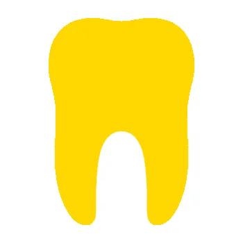 Samolepící dekorace Zub 001 stolička (13 - jasně žlutá) SAMOLEPKA NA AUTO, NÁLEPKA, FÓLIE, POLEP, TUNING, VLASTNÍ TEXT, TISK, AUTOSAMOLEPKY.cz, POLEPY, OBRÁZEK, LOGO, 3D STICKERS