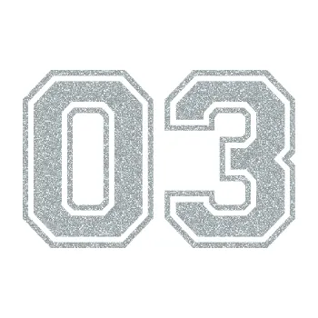 Polep vozidla Startovní číslo 03 typ 4 (91 - Ultra Metalic stříbrná metalíza) SAMOLEPKA NA AUTO, NÁLEPKA, FÓLIE, POLEP, TUNING, VLASTNÍ TEXT, TISK, AUTOSAMOLEPKY.cz, POLEPY, OBRÁZEK, LOGO, 3D STICKERS