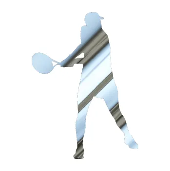 Polep vozidla Tenista 014 levá (80 - chrom fólie stříbrná zrcadlová) SAMOLEPKA NA AUTO, NÁLEPKA, FÓLIE, POLEP, TUNING, VLASTNÍ TEXT, TISK, AUTOSAMOLEPKY.cz, POLEPY, OBRÁZEK, LOGO, 3D STICKERS