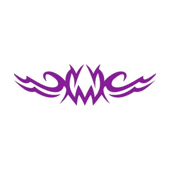 Polep vozidla Tetování 096 (14 - fialová) SAMOLEPKA NA AUTO, NÁLEPKA, FÓLIE, POLEP, TUNING, VLASTNÍ TEXT, TISK, AUTOSAMOLEPKY.cz, POLEPY, OBRÁZEK, LOGO, 3D STICKERS