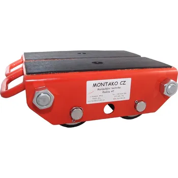 Plošinový vozík Transportní stěhovací plošina 4t - gumová kola 7731013