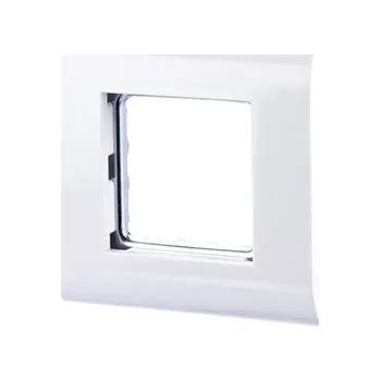 Elektroinstalační krabice METZ CONNECT Zásuvka pod omítku pro modul 45 x 45mm, bílá (130910R4502-E) - 26.11.0779