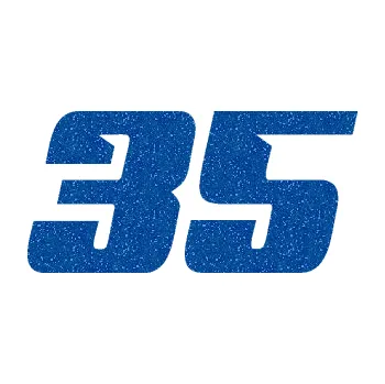 Polep vozidla Startovní číslo 35 typ 6 (88 - Ultra Metalic modrá) SAMOLEPKA NA AUTO, NÁLEPKA, FÓLIE, POLEP, TUNING, VLASTNÍ TEXT, TISK, AUTOSAMOLEPKY.cz, POLEPY, OBRÁZEK, LOGO, 3D STICKERS