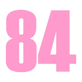 Samolepicí dekorace na vozidlo Startovní číslo 84 typ 2 (24 - světle růžová) SAMOLEPKA NA AUTO, NÁLEPKA, FÓLIE, POLEP, TUNING, VLASTNÍ TEXT, TISK, AUTOSAMOLEPKY.cz, POLEPY, OBRÁZEK, LOGO, 3D STICKERS