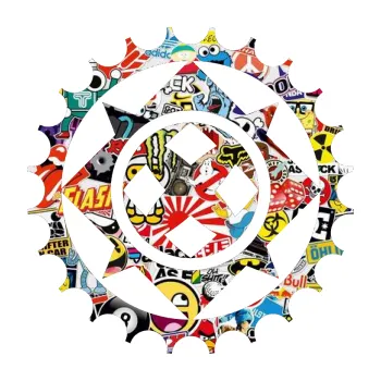 Polep vozidla Tetování 171 (83 - Sticker bomb) SAMOLEPKA NA AUTO, NÁLEPKA, FÓLIE, POLEP, TUNING, VLASTNÍ TEXT, TISK, AUTOSAMOLEPKY.cz, POLEPY, OBRÁZEK, LOGO, 3D STICKERS