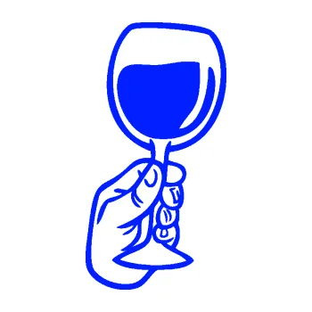 Samolepící dekorace Sklenka vína pravá přípitek (19 - modrá dynamic) SAMOLEPKA NA AUTO, NÁLEPKA, FÓLIE, POLEP, TUNING, VLASTNÍ TEXT, TISK, AUTOSAMOLEPKY.cz, POLEPY, OBRÁZEK, LOGO, 3D STICKERS