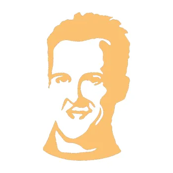 Samolepící dekorace Silueta Michael Schumacher levá (08 - béžová) SAMOLEPKA NA AUTO, NÁLEPKA, FÓLIE, POLEP, TUNING, VLASTNÍ TEXT, TISK, AUTOSAMOLEPKY.cz, POLEPY, OBRÁZEK, LOGO, 3D STICKERS