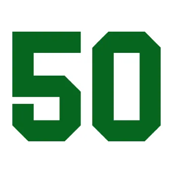 Polep vozidla Startovní číslo 50 (20 - tmavě zelená) SAMOLEPKA NA AUTO, NÁLEPKA, FÓLIE, POLEP, TUNING, VLASTNÍ TEXT, TISK, AUTOSAMOLEPKY.cz, POLEPY, OBRÁZEK, LOGO, 3D STICKERS