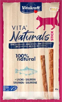 Pamlsek pro kočku Vitakraft Vita Naturals Stick Salmon 4x 5 g