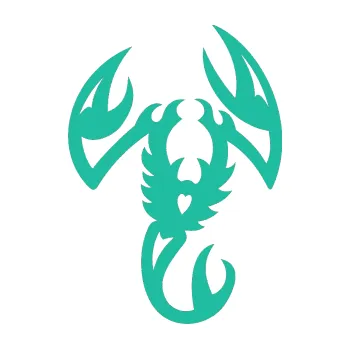 Polep vozidla Štír 003 levá (25 - tyrkysová) SAMOLEPKA NA AUTO, NÁLEPKA, FÓLIE, POLEP, TUNING, VLASTNÍ TEXT, TISK, AUTOSAMOLEPKY.cz, POLEPY, OBRÁZEK, LOGO, 3D STICKERS