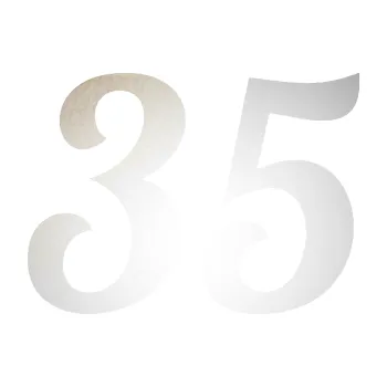 Polep vozidla SAMOLEPKA Startovní číslo 35 typ 3 (82 - odrazková reflexní bílá) NA AUTO, NÁLEPKA, FÓLIE, POLEP, TUNING, VLASTNÍ TEXT, TISK, AUTOSAMOLEPKY.cz, POLEPY, OBRÁZEK, LOGO, SAMOLEPKY