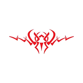 Polep vozidla SAMOLEPKA Tetování 088 (10 - červená) NA AUTO, NÁLEPKA, FÓLIE, POLEP, TUNING, VLASTNÍ TEXT, TISK, AUTOSAMOLEPKY.cz, POLEPY, OBRÁZEK, LOGO, SAMOLEPKY