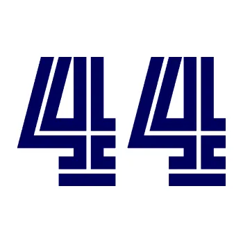 Polep vozidla Startovní číslo 44 typ 7 (23 - tmavě modrá) SAMOLEPKA NA AUTO, NÁLEPKA, FÓLIE, POLEP, TUNING, VLASTNÍ TEXT, TISK, AUTOSAMOLEPKY.cz, POLEPY, OBRÁZEK, LOGO, 3D STICKERS