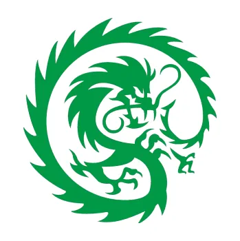 Polep vozidla Tetování 119 drak (12 - zelená) SAMOLEPKA NA AUTO, NÁLEPKA, FÓLIE, POLEP, TUNING, VLASTNÍ TEXT, TISK, AUTOSAMOLEPKY.cz, POLEPY, OBRÁZEK, LOGO, 3D STICKERS