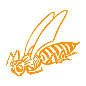 Samolepící dekorace SAMOLEPKA Vosa 004 levá (06 - oranžová) NA AUTO, NÁLEPKA, FÓLIE, POLEP, TUNING, VLASTNÍ TEXT, TISK, AUTOSAMOLEPKY.cz, POLEPY, OBRÁZEK, LOGO, SAMOLEPKY